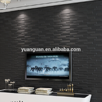 NEW 3D PE foam self adhesive decorative 3d wall paneling
